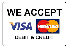 Payments are accepted